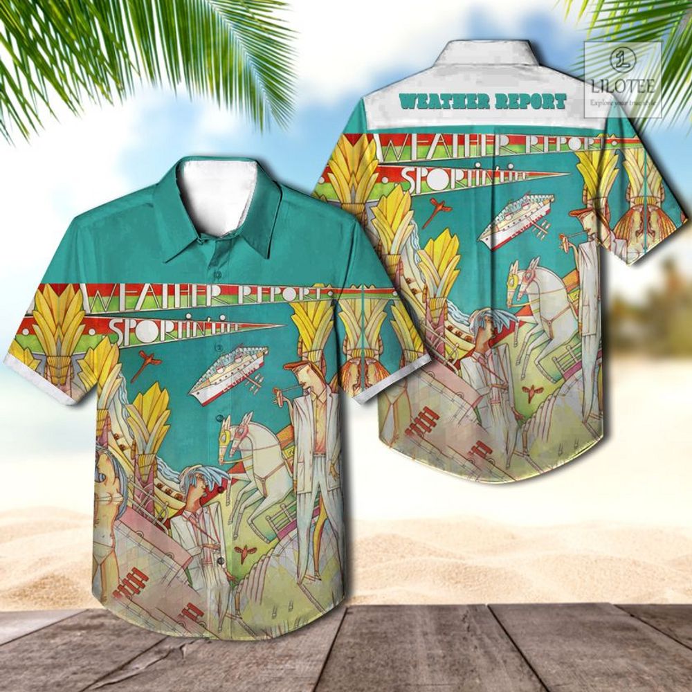 BEST Weather Report Sportin' Life Casual Hawaiian Shirt 2