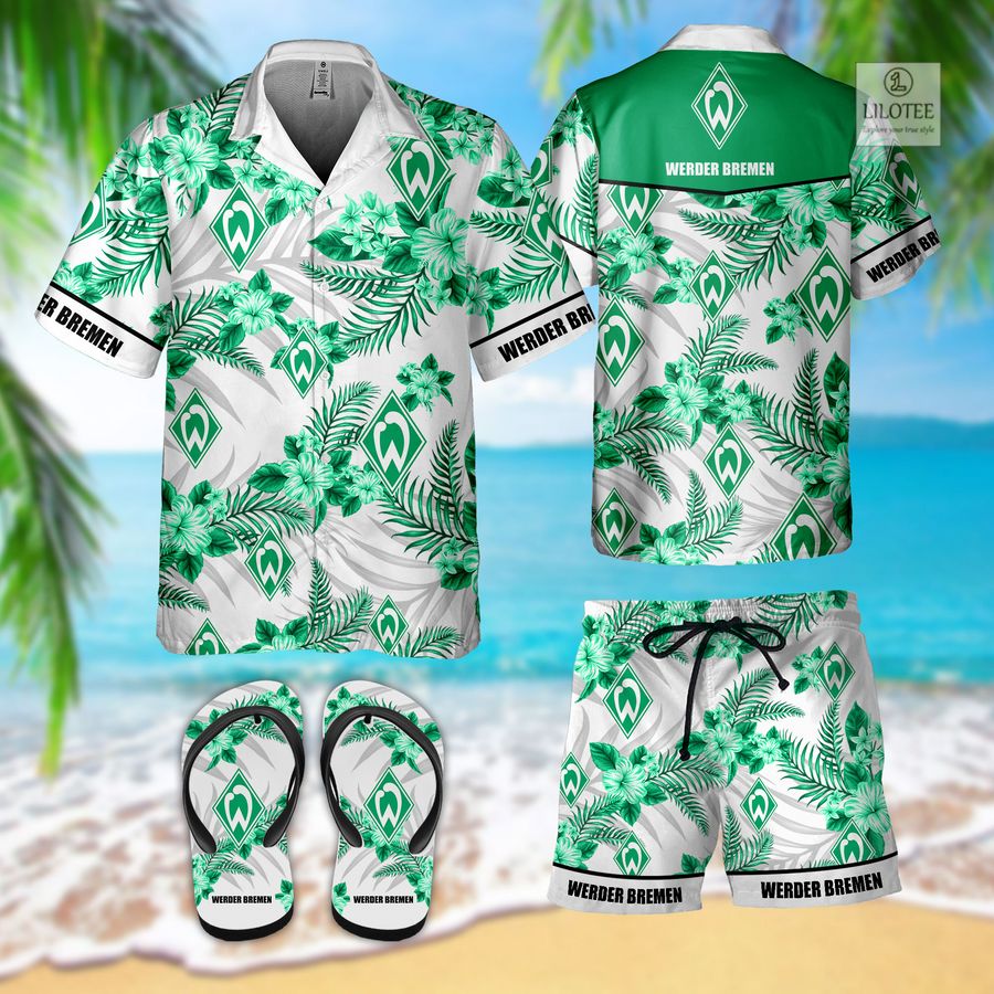 BEST Werder Bremen Hawaiian Set, Flip Flop 3