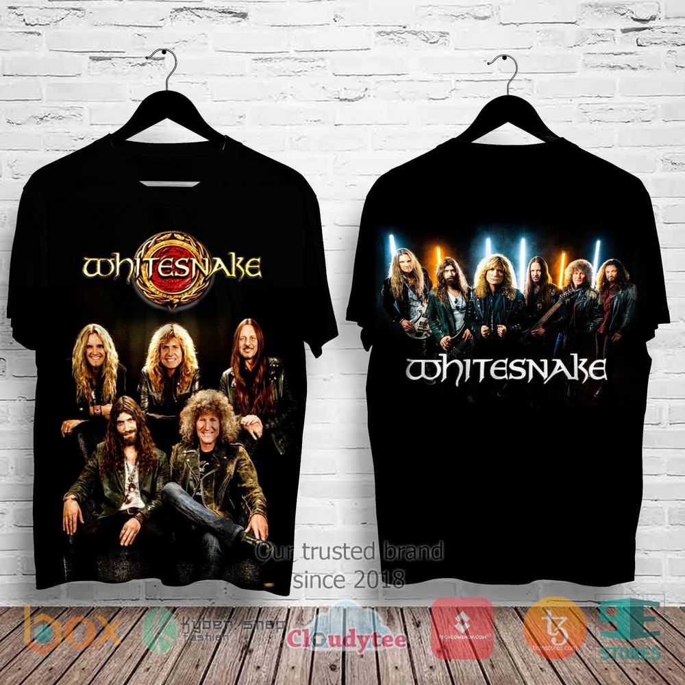 HOT Whitesnake Members Album 3D Shirt 2