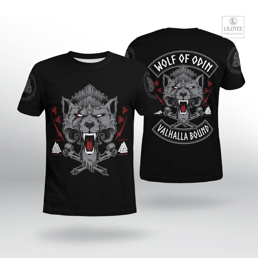 BEST Wolf Of Odin Viking T-Shirt 7