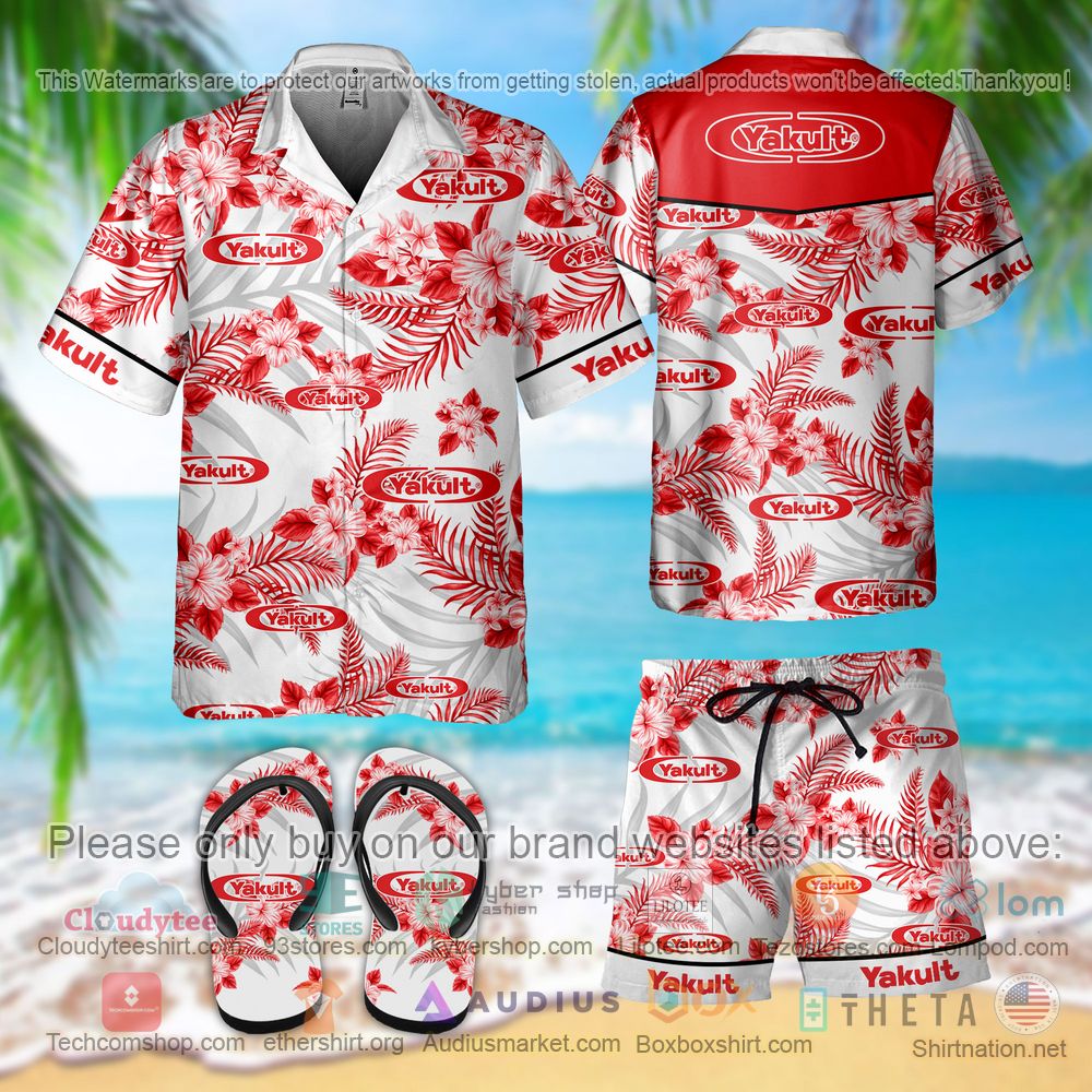 BEST Yakult Hawaiian Shirt, Short 2