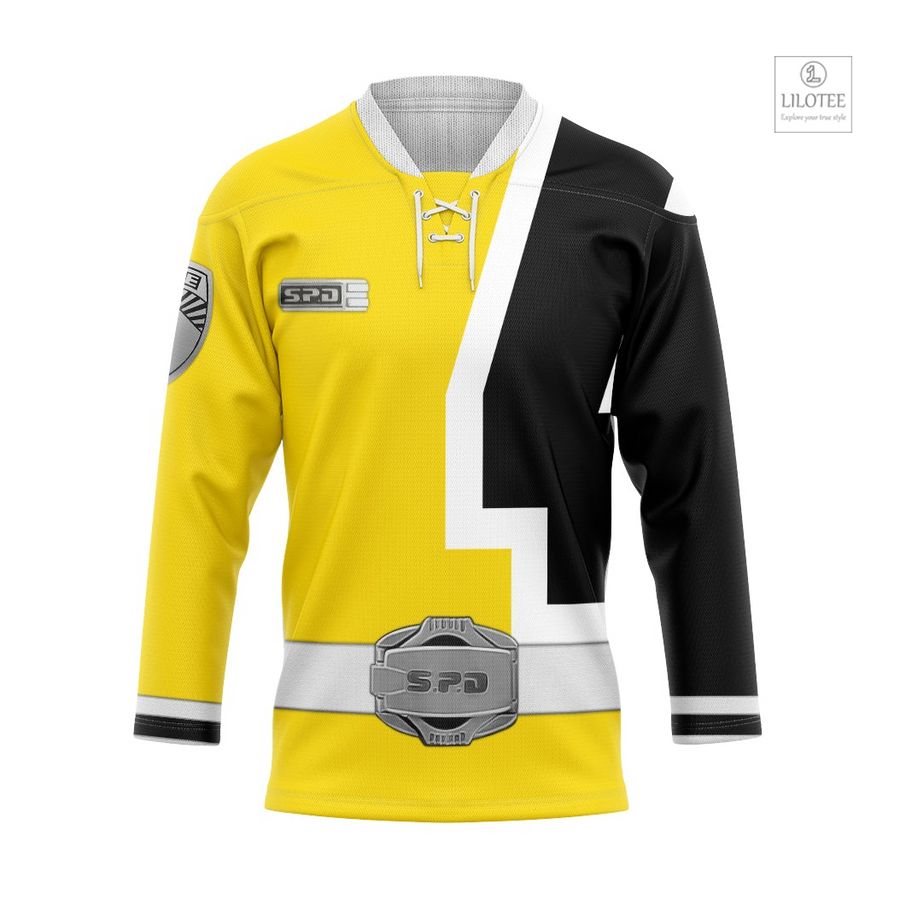 BEST Yellow Ranger S.P.D Hockey Jersey 9