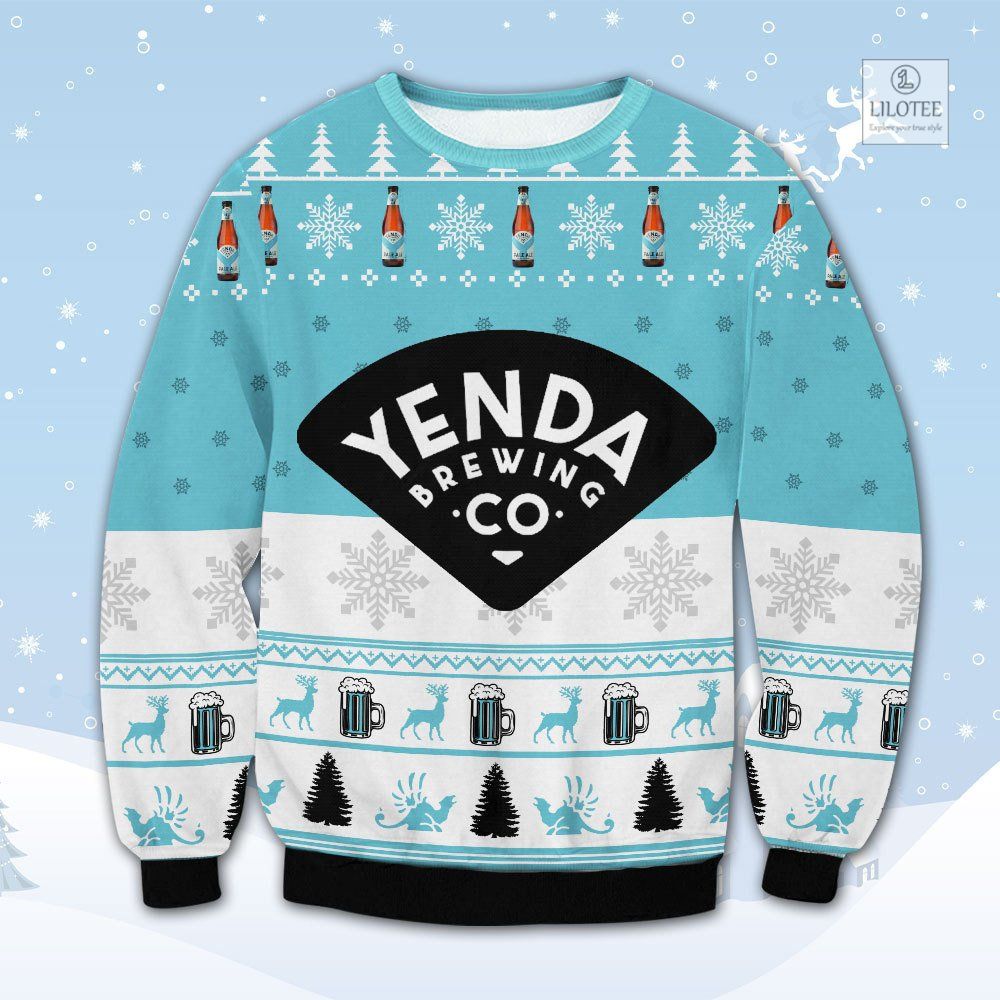 BEST Yenda Brewing Co Christmas Sweater and Sweatshirt 3