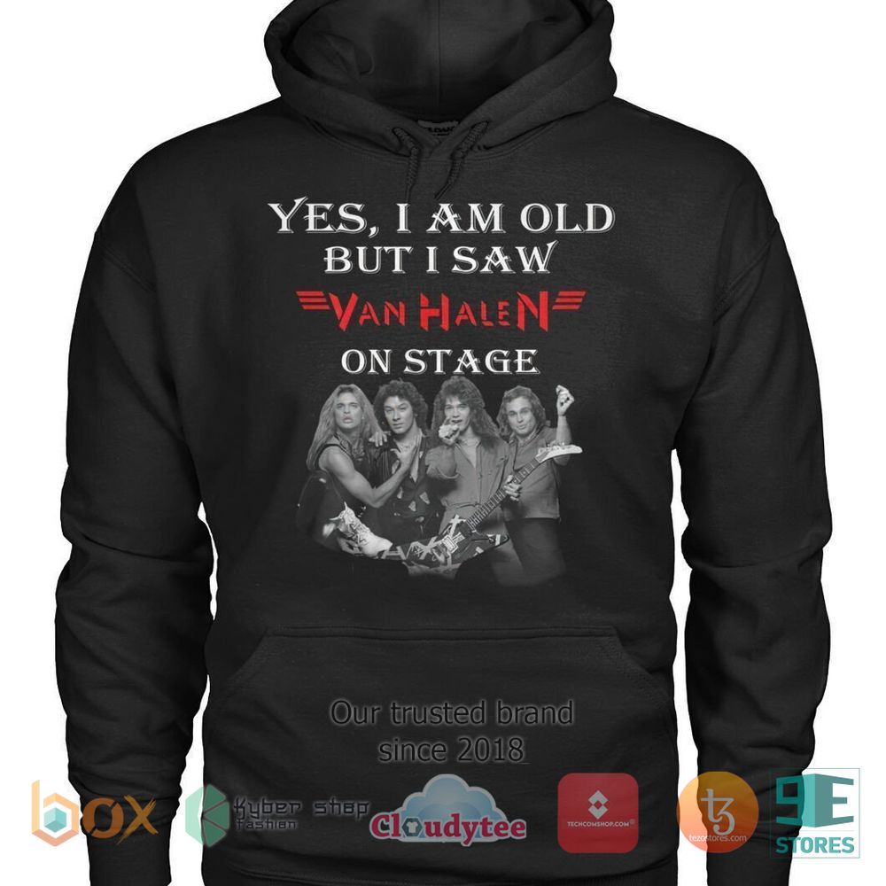 HOT Yes I am old but I saw Van Halen on stage 3D over printed Shirt 3