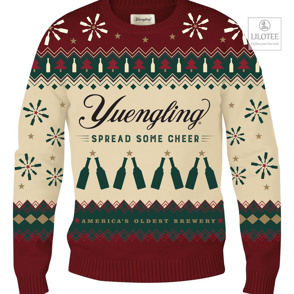 BEST Yuengling Spread Some Cheer 3D sweater, sweatshirt 2
