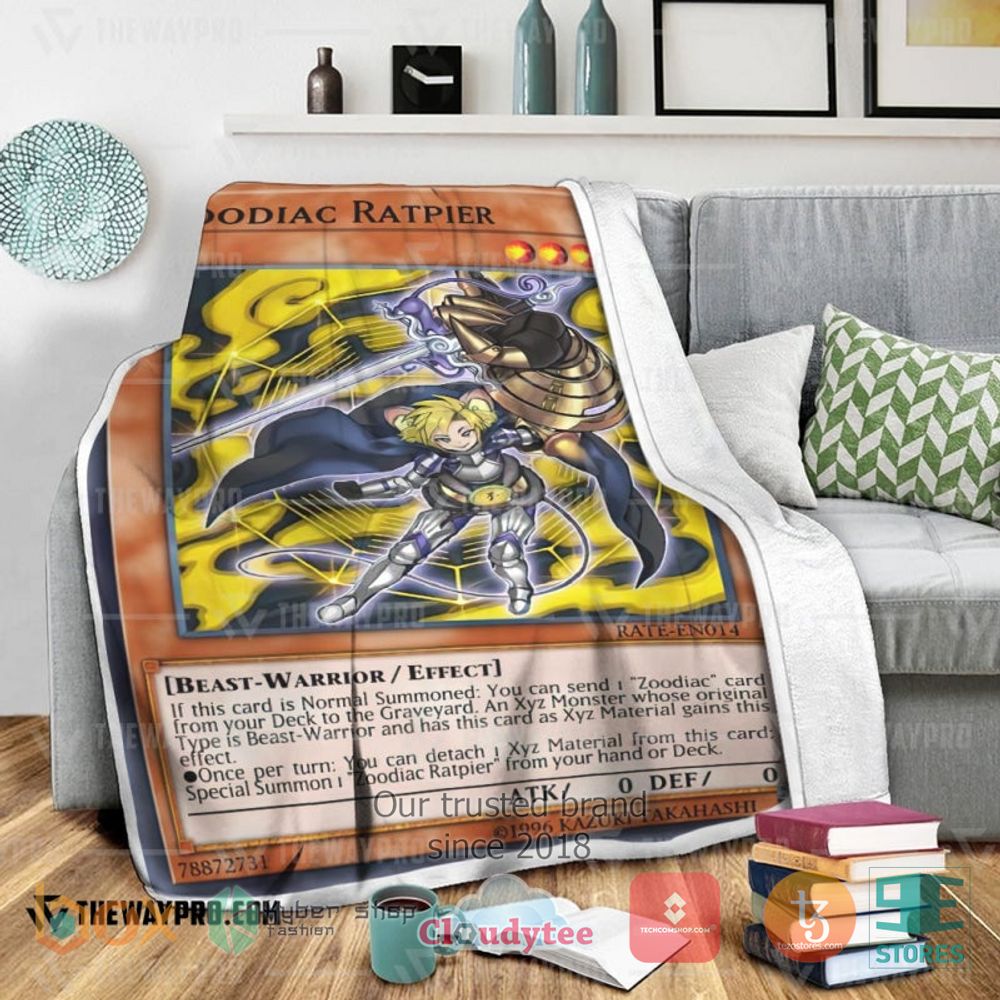 HOT Zoodiac Ratpier Soft Blanket 5