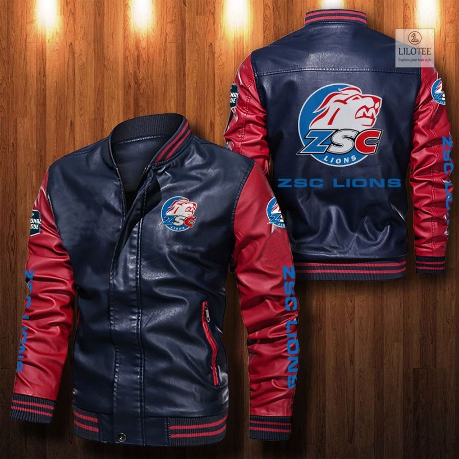 ZSC Lions Bomber Leather Jacket 9