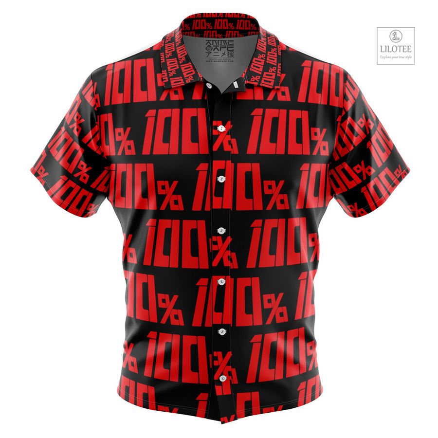 100% Mob Pyscho 100 Short Sleeve Hawaiian Shirt 12