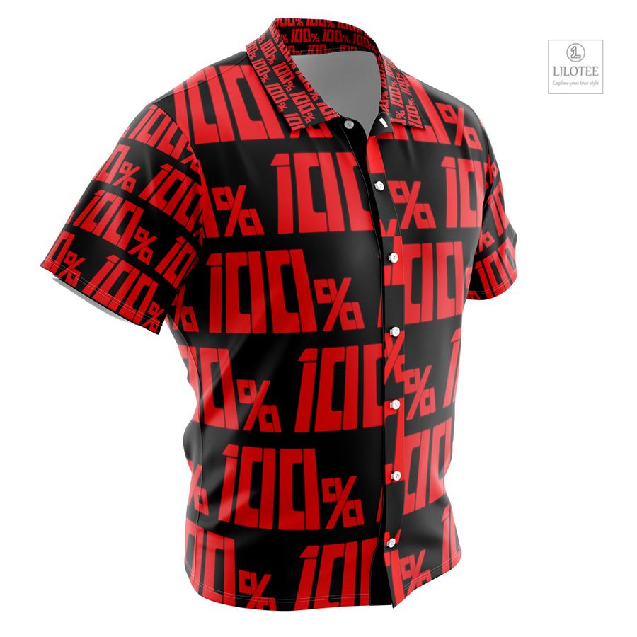 100% Mob Pyscho 100 Short Sleeve Hawaiian Shirt 14