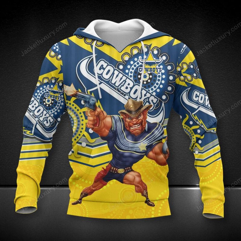 North Queensland Cowboys Native American Pattern Hoodie, Polo Shirt 21
