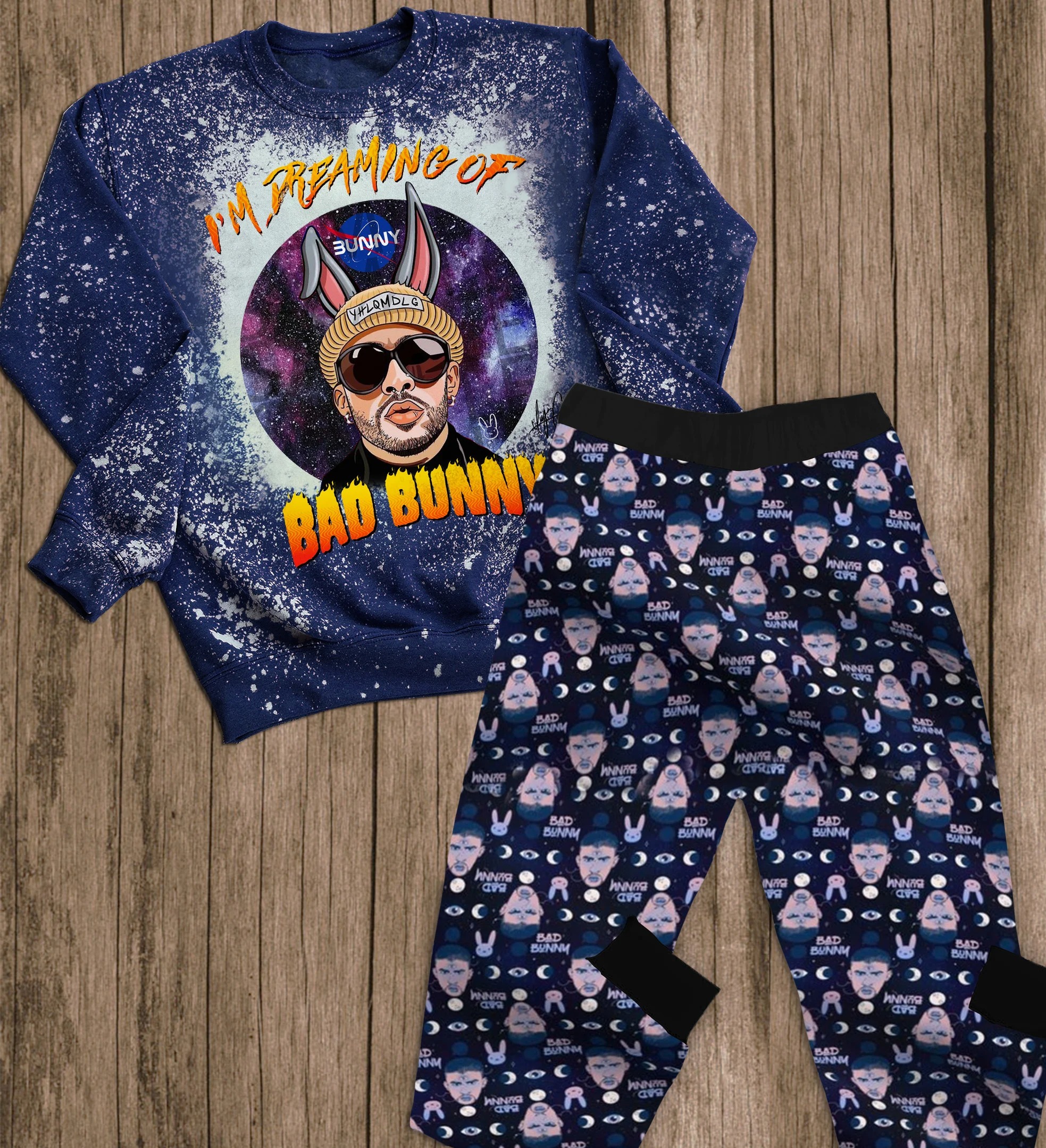 Bad Bunny Pajama Sets 6