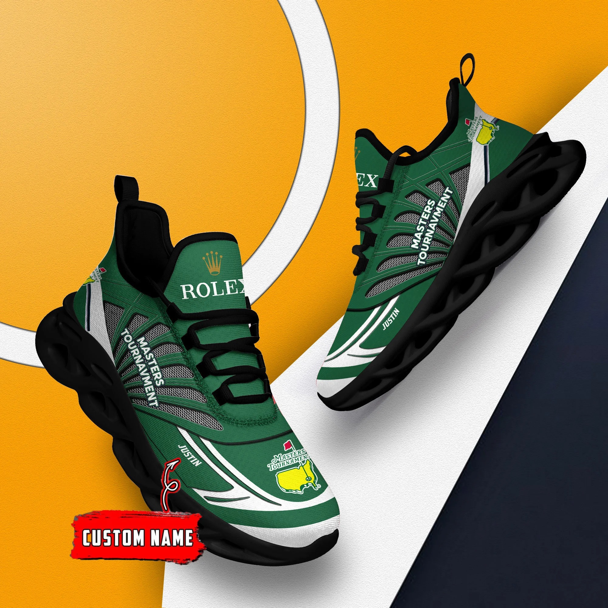 Personalized Rolex Masters Tournament Clunky Max Soul Shoes 7