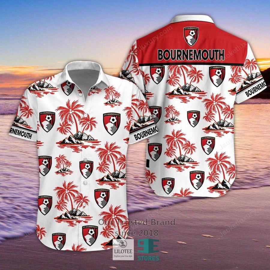 A.F.C. Bournemouth Hawaiian Shirt, Short 5