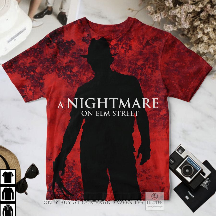 A Nightmare on Elm Street Freddy Krueger blood T-Shirt 3