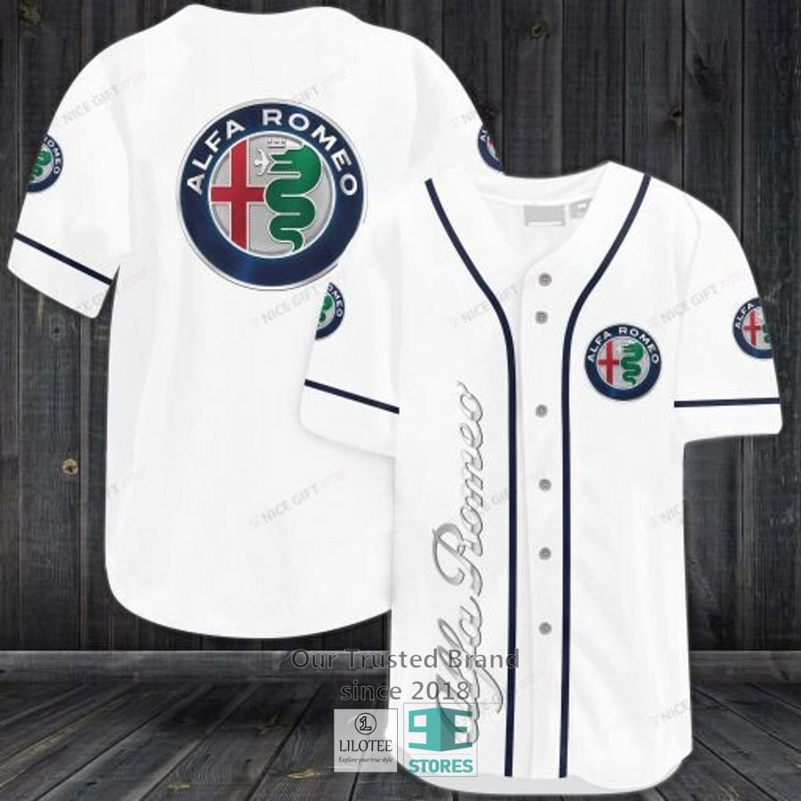 Alfa Romeo Baseball Jersey 2