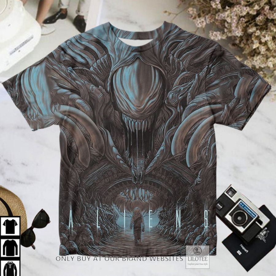 Aliens Queen Art T-Shirt 2