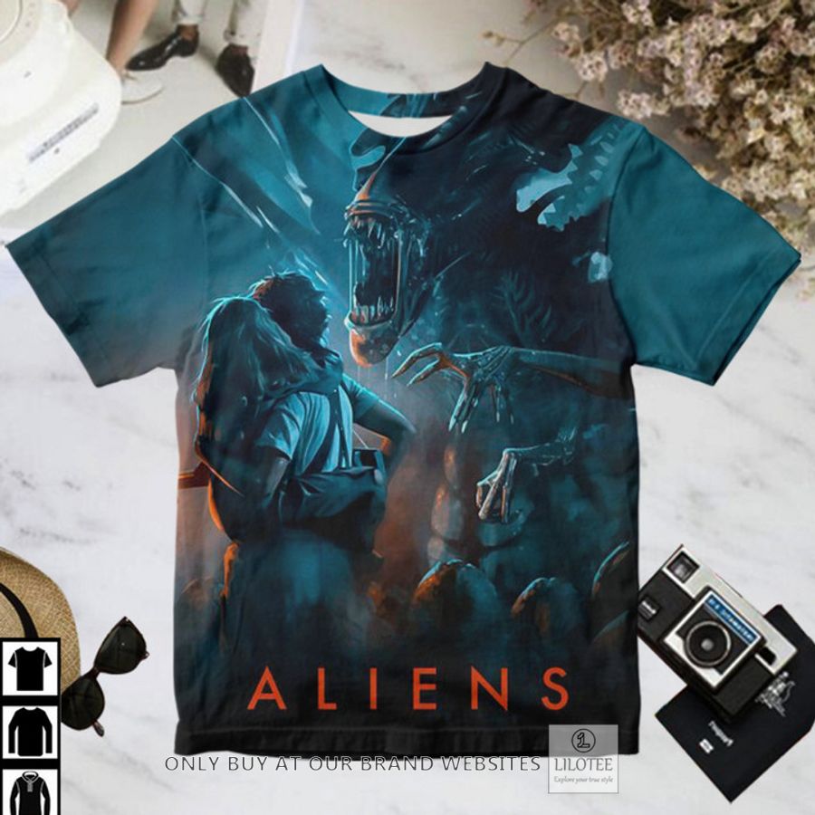 Aliens vs Ripley Rebecca Jorden T-Shirt 2