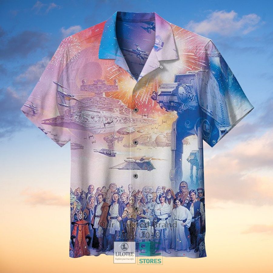 All Star Wars Commemorative Hawaiian Shirt 4
