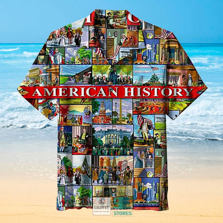 American History Casual Hawaiian Shirt 3