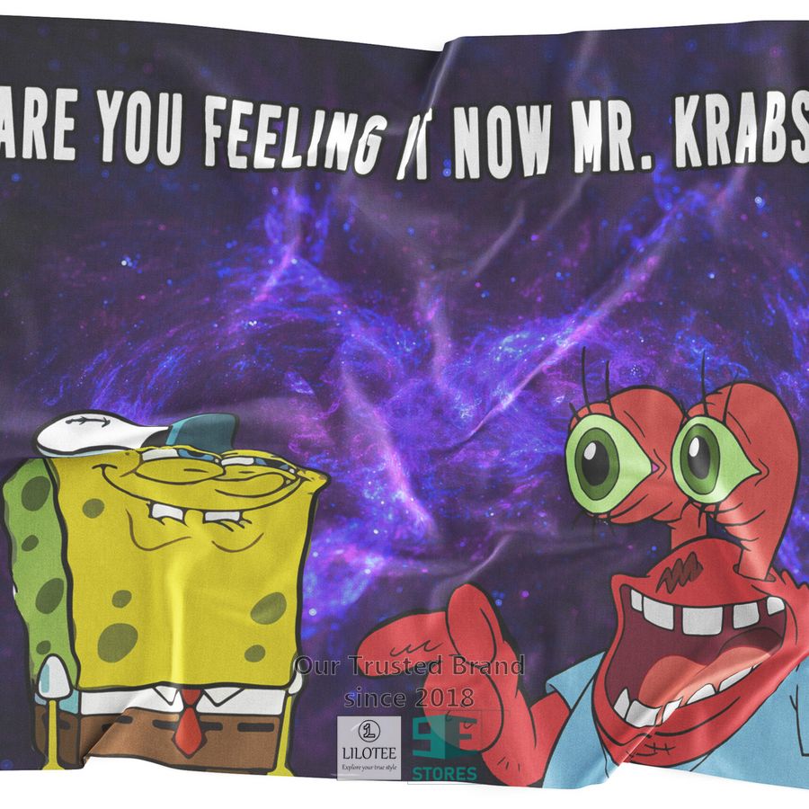 Are you feeling now Mr. Krabs rave flag 4