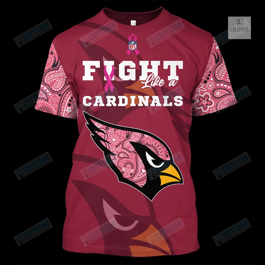 Arizona Cardinals Breast Cancer Awareness 3D Hoodie, Shirt 18