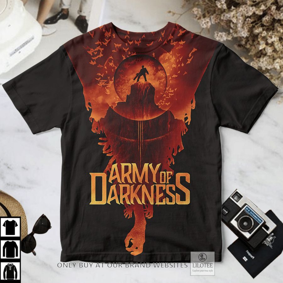 Army of Darkness Ash Williams Standing hill T-Shirt 2