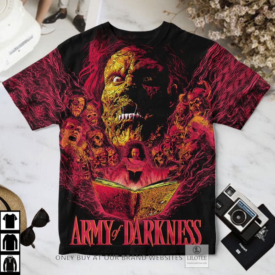 Army of Darkness Spooky face T-Shirt 3