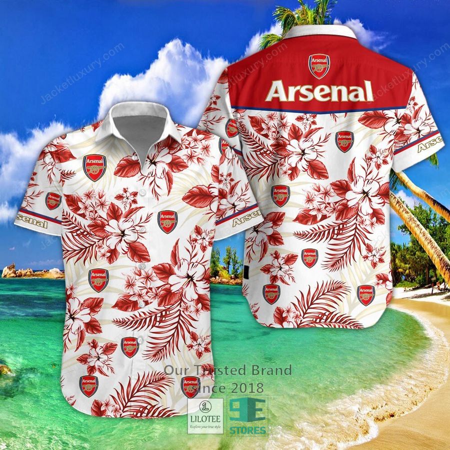 Arsenal F.C. Hawaiian Shirt, Short 5
