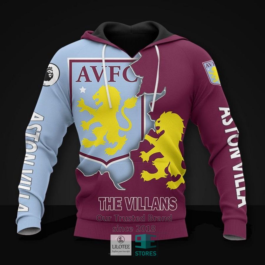 Aston Villa F.C The Villans Hoodie, Bomber Jacket 20