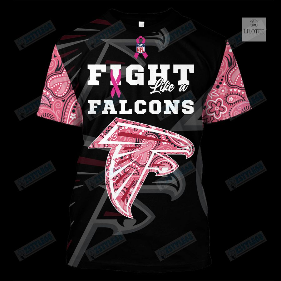 Atlanta Falcons Breast Cancer Awareness 3D Hoodie, Shirt 18