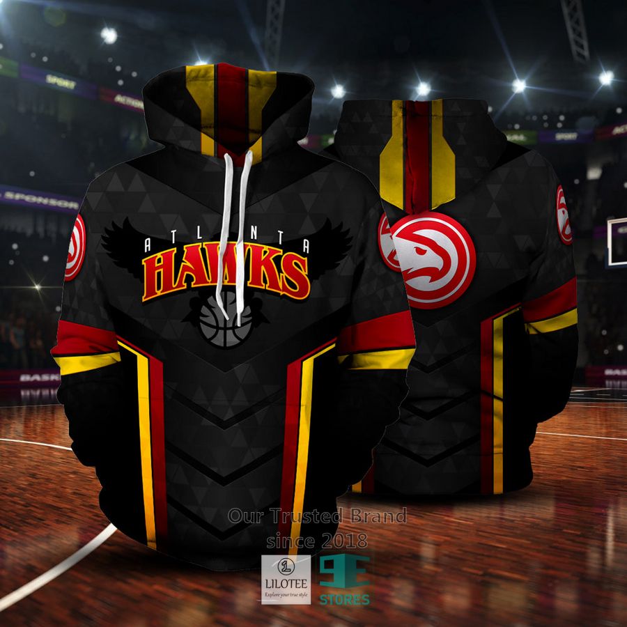 Atlanta Hawks 3D Hoodie 5