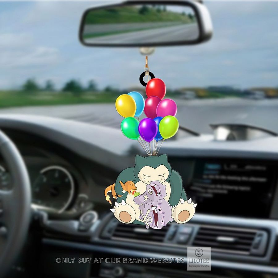 Balloon Caterpie Car Hanging Ornament 4