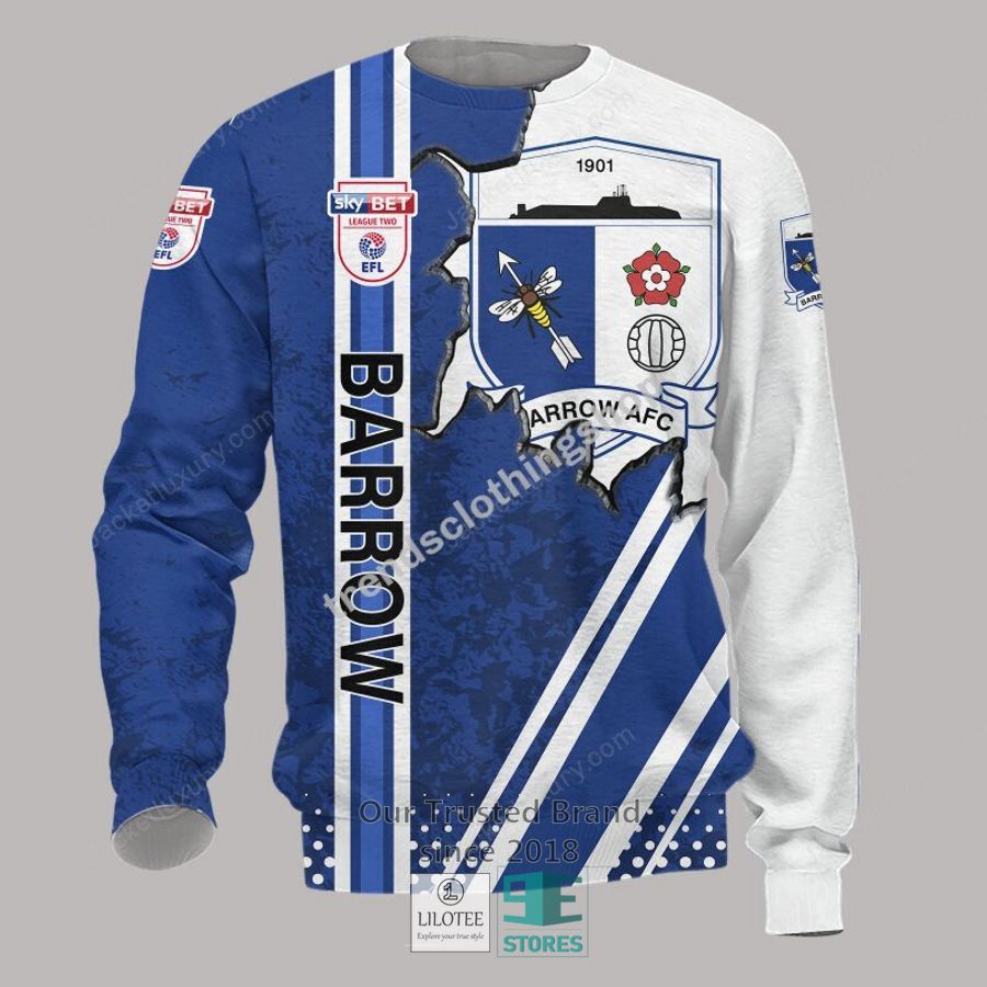 Barrow AFC 1901 Polo Shirt, Hoodie 4 Barrow AFC 1901 Polo Shirt, Hoodie - Image 4
