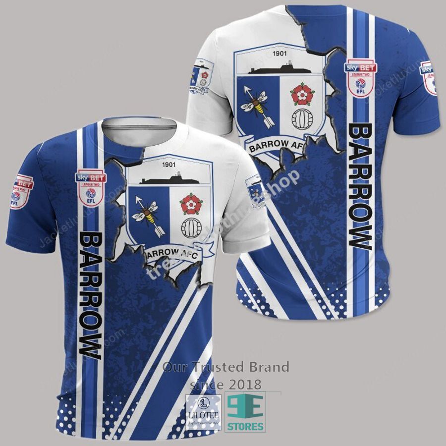 Barrow AFC 1901 Polo Shirt, Hoodie 8 Barrow AFC 1901 Polo Shirt, Hoodie - Image 8