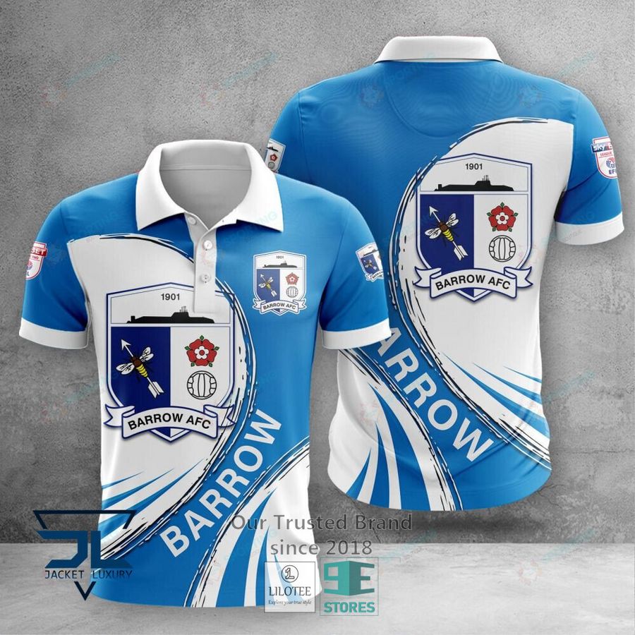 Barrow AFC Blue Polo Shirt, hoodie 23