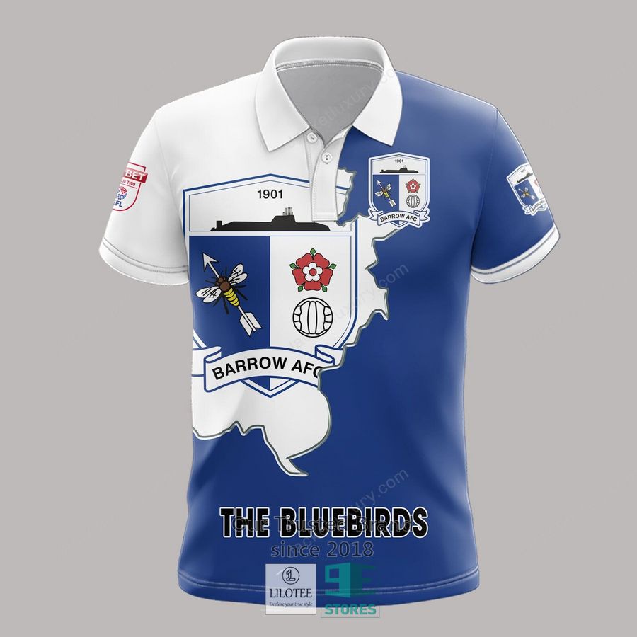 Barrow AFC The Bluebirds Polo Shirt, hoodie 23