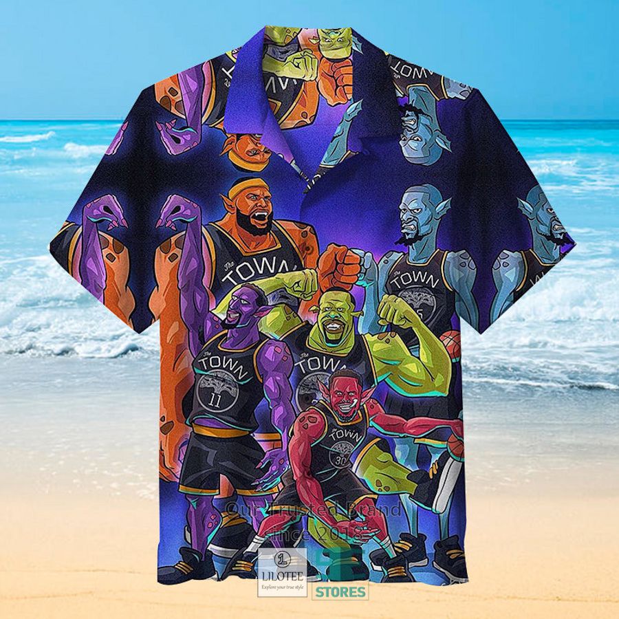 Basketball Monster Casual Hawaiian Shirt 2