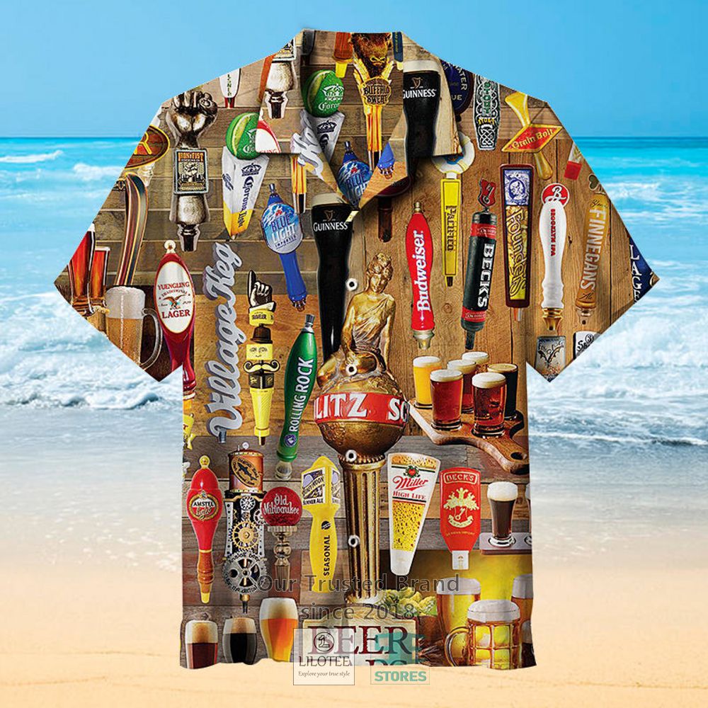 Beer Taps Hawaiian Shirt 5