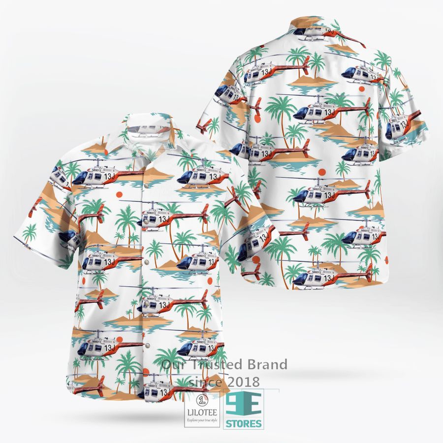 Bell Th-67 Creek Casual Hawaiian Shirt 8