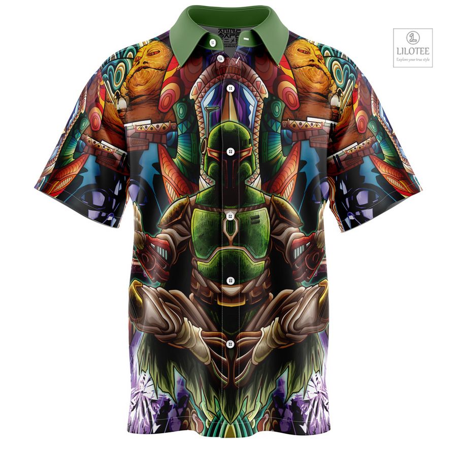 Boba Fett Star Wars Short Sleeve Hawaiian Shirt 7
