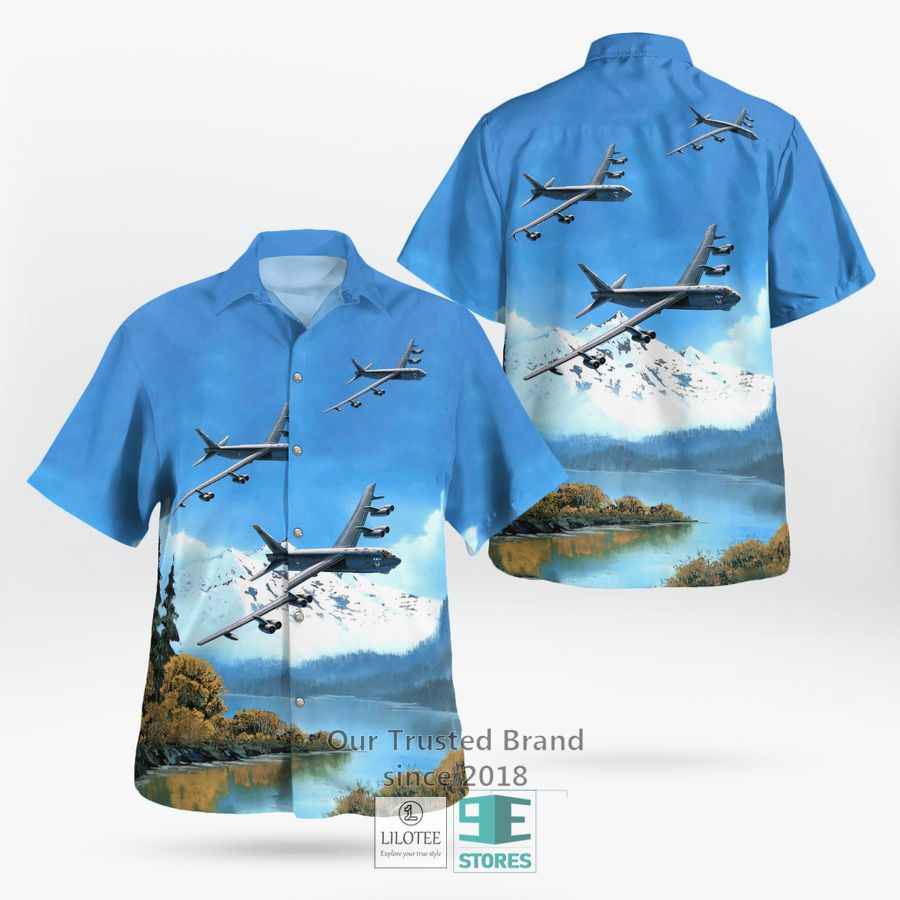 Boeing B-52 Stratofortress Casual Hawaiian Shirt 8