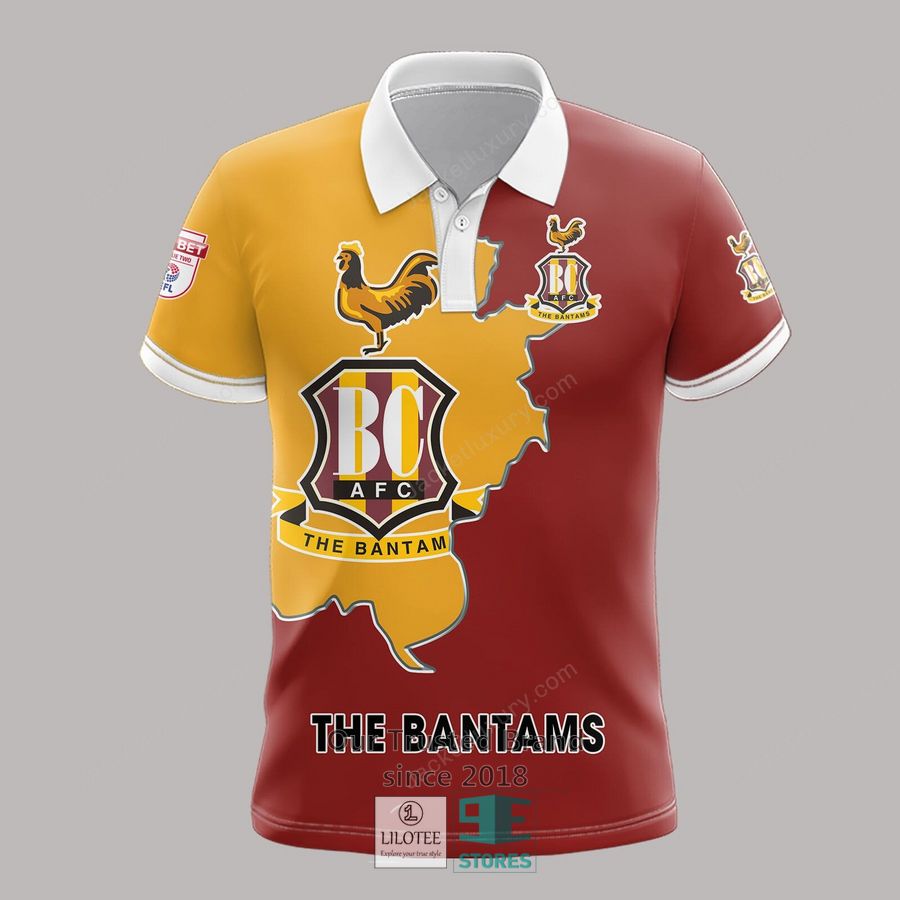 Bradford City The Bantams AFC Polo Shirt, hoodie 22