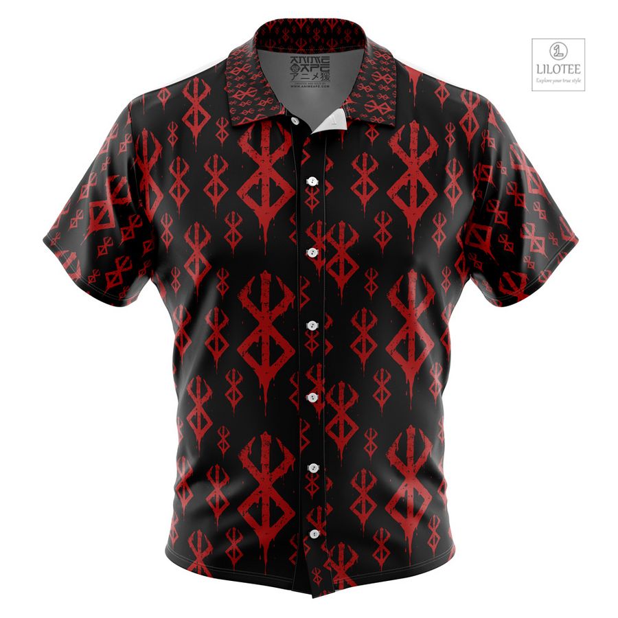Brand of Sacrifice Berserk Short Sleeve Hawaiian Shirt 8