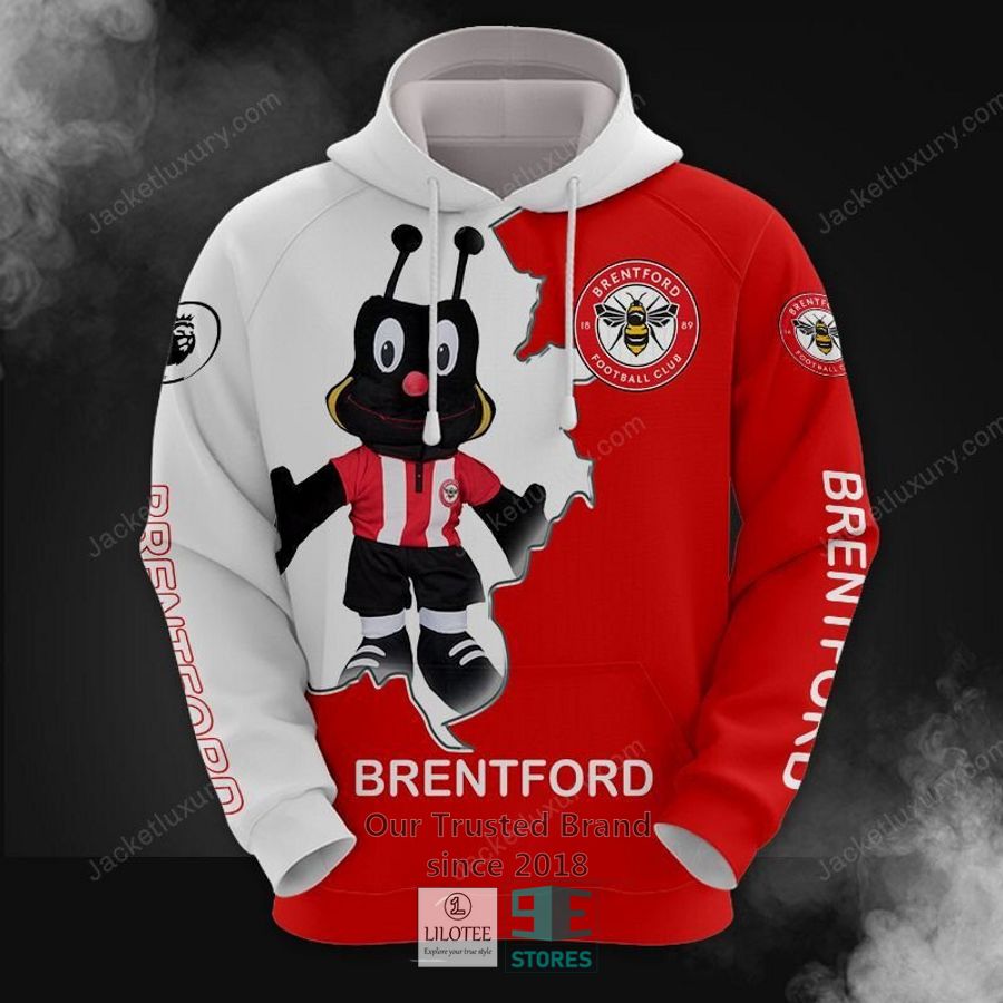 Brentford FC Hoodie, Bomber Jacket 18