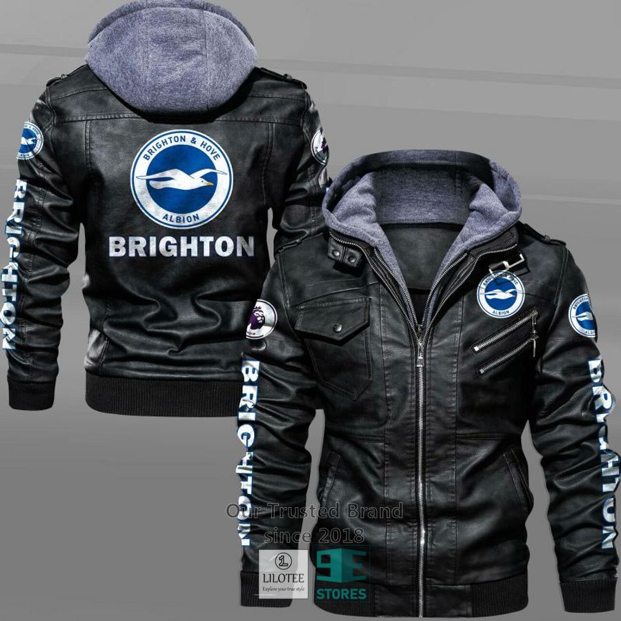 Brighton & Hove Albion F.C Leather Jacket 5