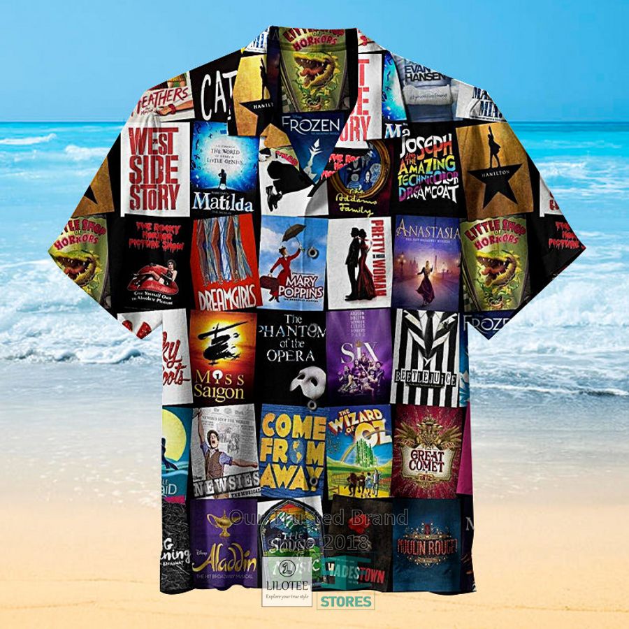 Broadway Musical Theater Hawaiian Shirt 4