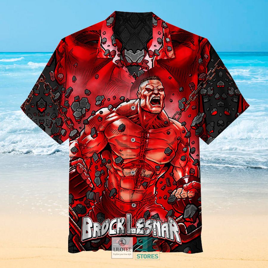 Brock Lesner Casual Hawaiian Shirt 3