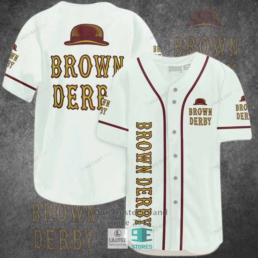 Brown Derby Baseball Jersey 3