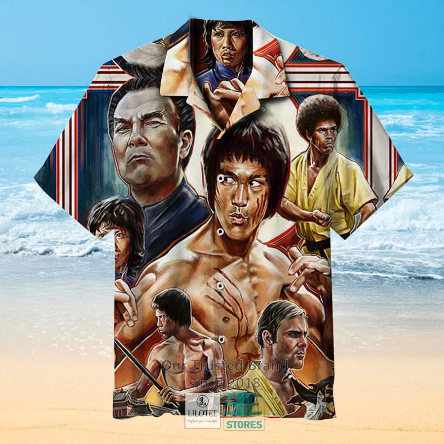 Bruce Lee Classic Kung Fu Casual Hawaiian Shirt 5