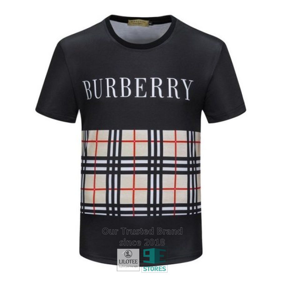 Burberry Black Cross 3D T-Shirt 5